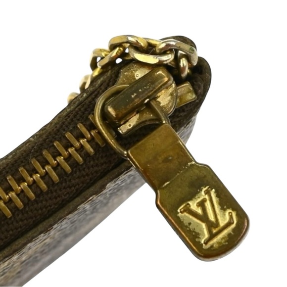 Louis Vuitton Vintage Cles Key Pouch Monogram Coin Purse 882ET France - Picture 4 of 11